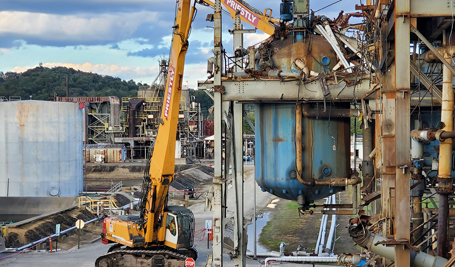 Chemical Plant Demolition